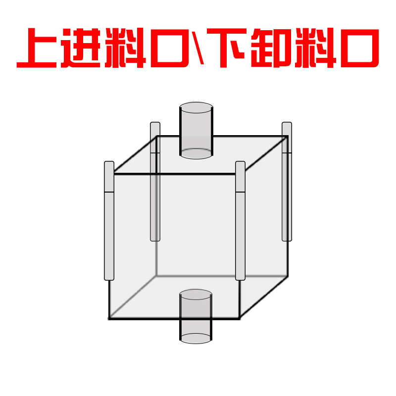 吨袋1吨集装g袋顿工业用吨装袋加厚耐磨帆布太空袋吊带2吨包袋吨