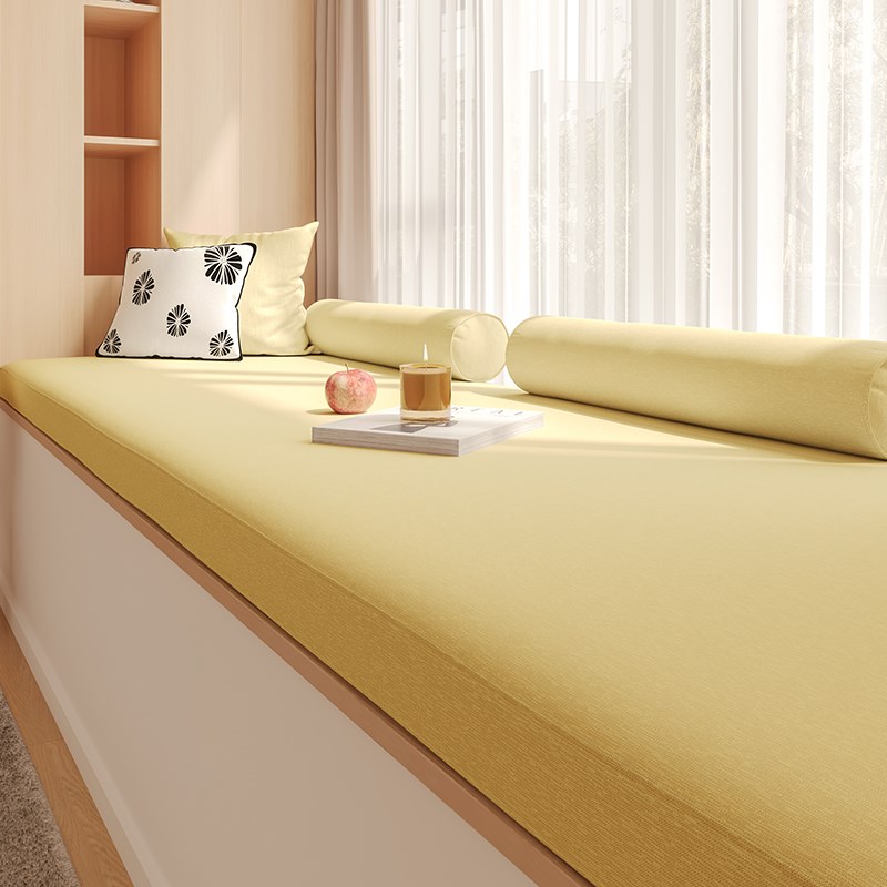 飘窗垫窗台垫2024新款可拆洗高密度F海绵四季通用卧室沙发垫子定