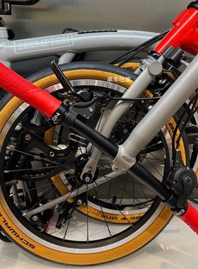 SCHWAcLBE世文小布黄边胎16寸349防刺外胎ONE小轮车折叠车复古轮