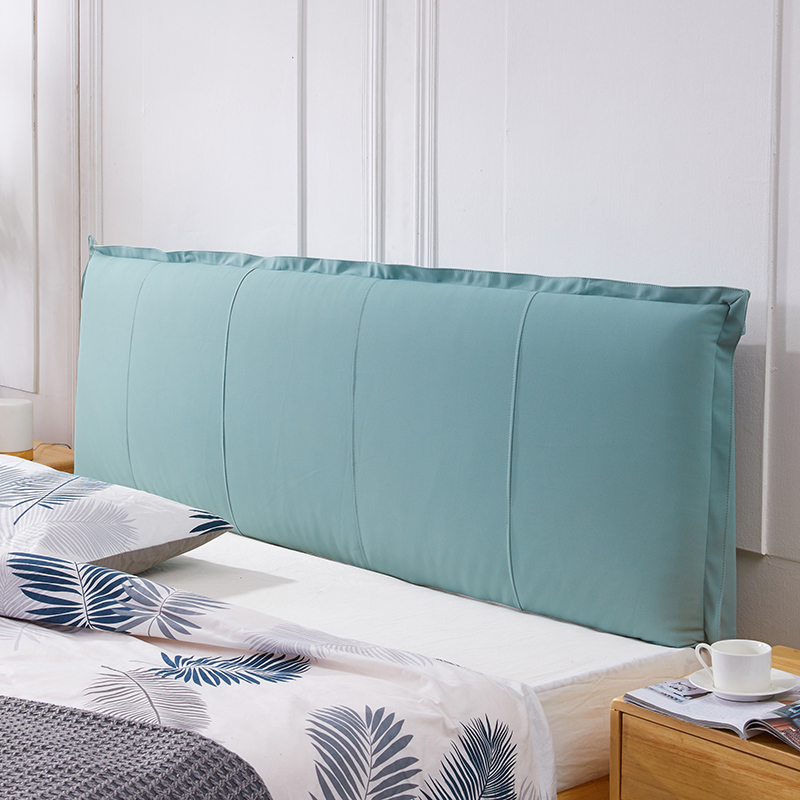 芝兰科技布床头靠垫 榻榻米v软包 大靠背垫 简约现代 双人靠枕床
