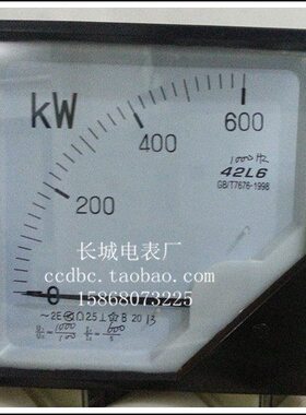 长城 交L00Z00 /流 10厂 600电表5H0V10/6010 K42有功功率 表60W