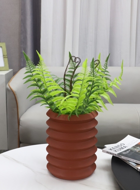 北欧创意几何插干燥花花器摆件客厅茶几饭厅酒店家居桌面装饰品花