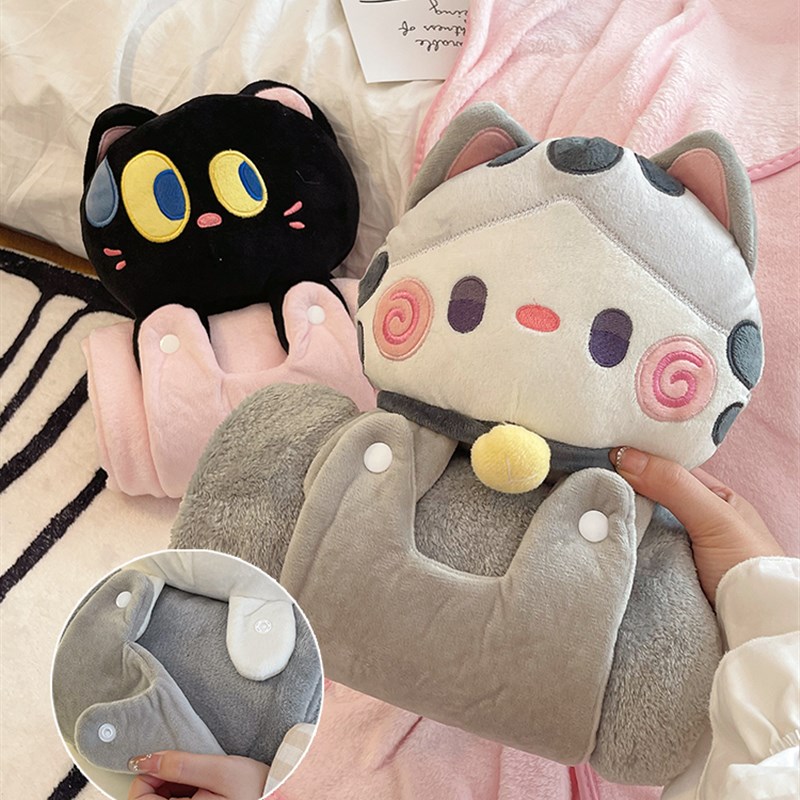 抱枕被子两用2023新款办公室午睡毯子二合一午休盖毯毛毯枕头靠枕