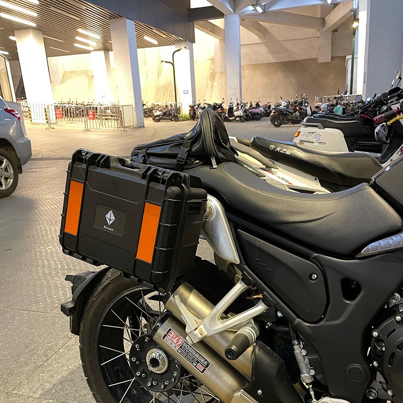 电动车尾箱 摩托车边箱改装防水箱子通用储物箱DIY电摩电瓶车边箱