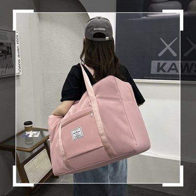 手提旅行包旅游宿舍大容量手提包行李包轻便长短途袋收纳学生防水