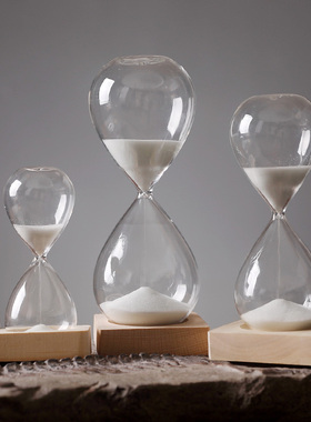 钻石沙漏摆件创意个性简约现代五分十分钟时间倒计时Y创意礼物男