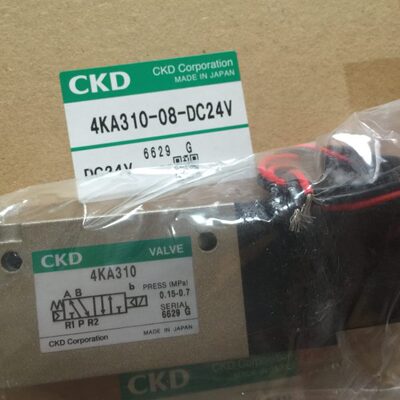 CKD喜开理先导式3.5通电磁阀4KA310-08-DC24V