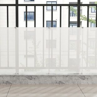 阳台护栏围板挡板防盗窗神器遮挡布防雨户栏杆防护隔板防水隐私板