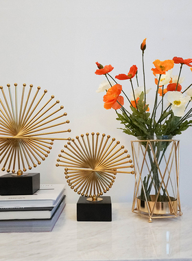 轻奢风电b视柜摆件创意家居装饰品现代客厅玄关酒柜办公室书房摆