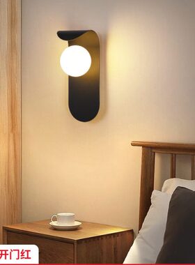 壁灯床头灯J现代简约观园55过道楼梯灯壁灯卧室客厅电视背景墙大0