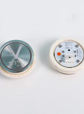 H60不锈钢T永BA4配件圆形H呼适用B按钮N内外Y210489大5电梯20