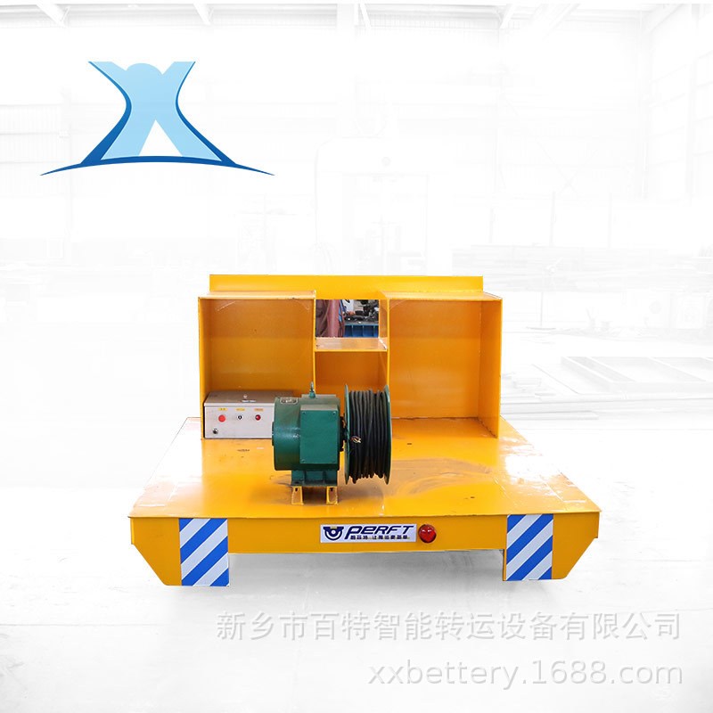 厂家制造 拖i电缆轨道车 电动平车矿用重型平板车搬运车