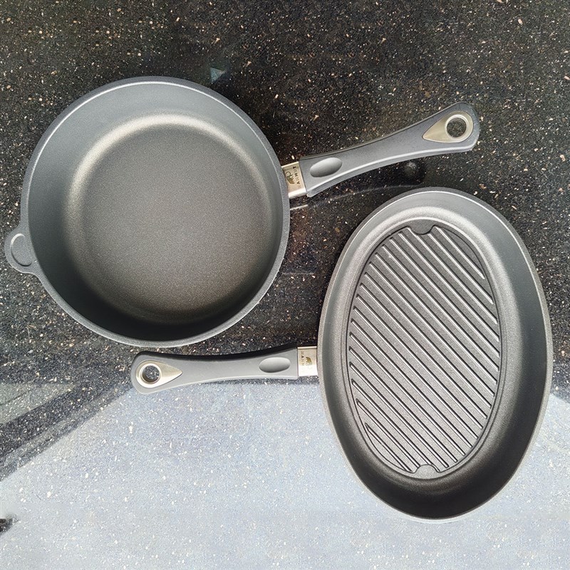 AMT德国MAMjMUT不粘锅平底煎锅鸡蛋饼牛排小号炒锅具家用早餐深锅