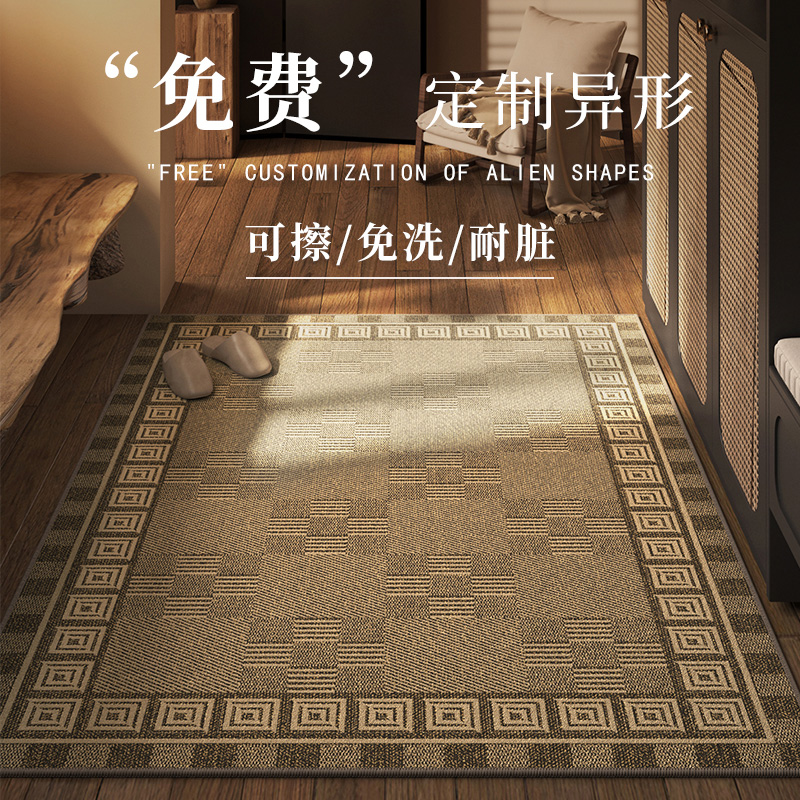 地垫入户门垫大门口防滑脚垫高级感进门耐脏玄关换鞋区脚踏垫地毯
