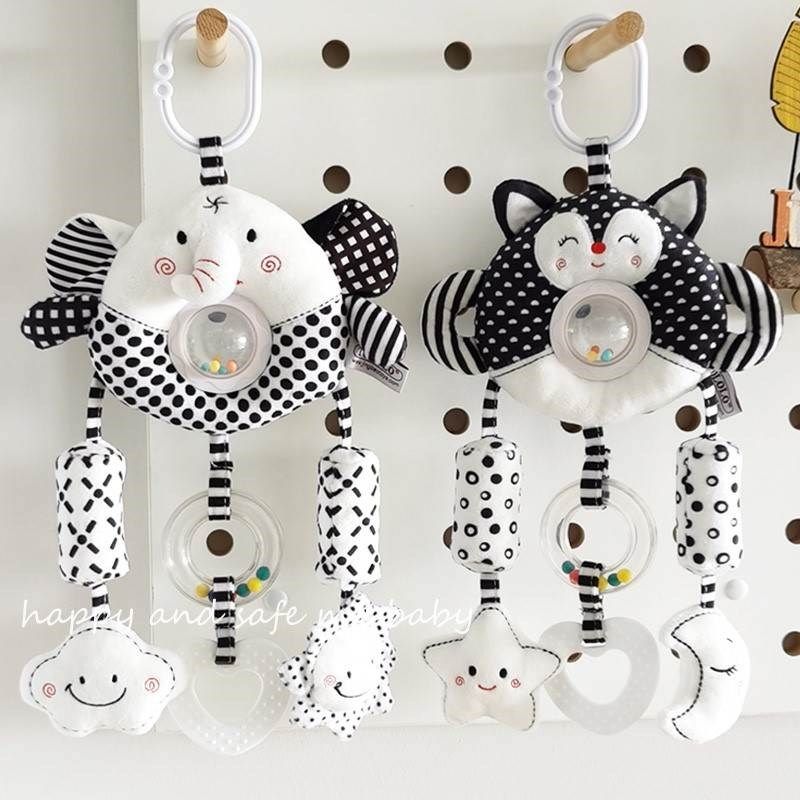新生婴儿床铃黑白推车挂件风铃安抚车内车载玩具后排安全座椅挂饰,模玩/动漫/周边/娃圈三坑/桌游,棉花娃娃/毛绒玩具娃衣,淘宝优惠券,粉丝福利购,淘宝优惠卷