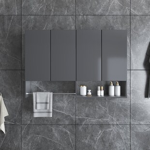 不锈钢吊柜简约储物柜壁挂柜洗衣柜伴侣阳台柜毛巾杆加深加高定制