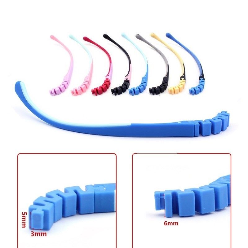 儿童眼镜腿配件硅胶双色卡口式可拆卸插入式眼镜脚支架鼻托耳,ZIPPO/瑞士军刀/眼镜,眼镜袋,淘宝优惠券,粉丝福利购,淘宝优惠卷