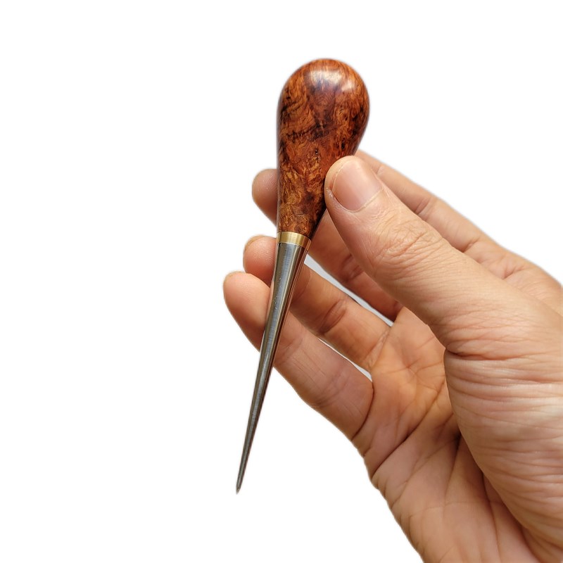 千枚通皮艺圆锥子扩孔划线锥 划线锥  可乐锥 茶针茶锥