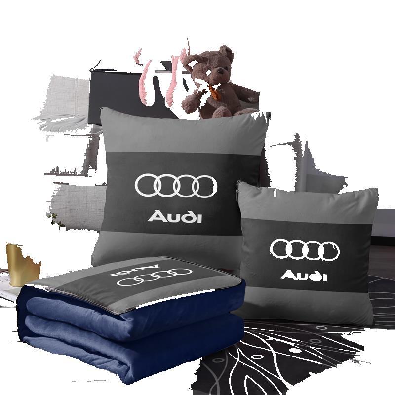 加厚抱枕被子两用毯子办公室车载午Q睡摺叠靠枕头汽车