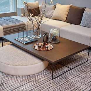 北欧铁艺小茶几 简约客厅卧室铁艺飘窗茶几小户型 可移动方形矮桌