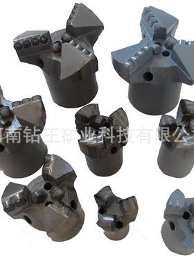河南钻王高强度内凹金刚石复合片三翼133PDC金刚石复合片钻头