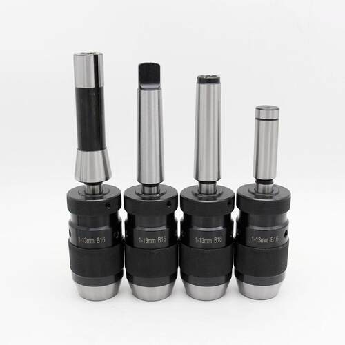 莫氏4号锥柄接杆MT2 3 4-b16 配自紧式钻夹头1-13 1-16mm B16 B18
