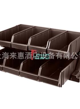 CAMBRO 8RS8-131 8格多功能系列组合套装(深褐色)