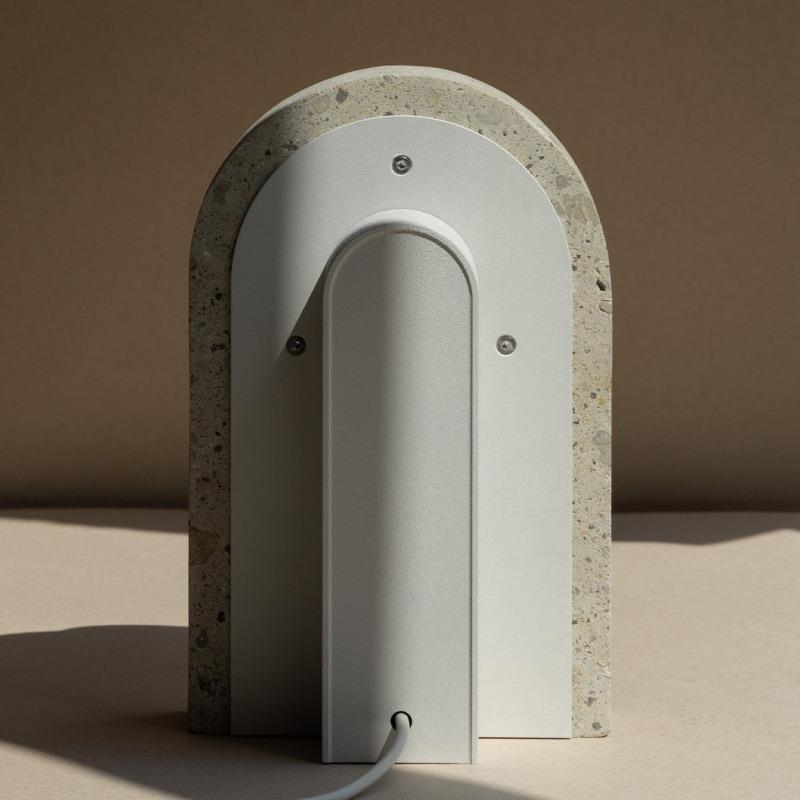 简约现代洞石台灯新款设计师创卧室客厅书房氛围台灯