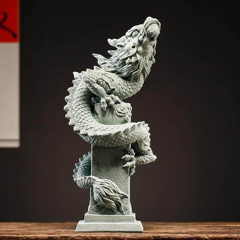 青砂石招财麒麟石狮茶台装饰摆件家居瑞兽盘龙鱼缸水族箱造景饰品,鲜花速递/花卉仿真/绿植园艺,割草机/草坪机,淘宝优惠券,粉丝福利购,淘宝优惠卷