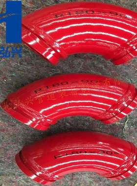 双层耐磨合金R275 90°弯头 三/一重工原车耐磨弯头