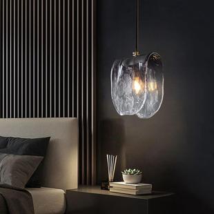 新款 设计师样板间卧室床头吊灯现代简约全铜餐厅吧台咖啡厅吊灯