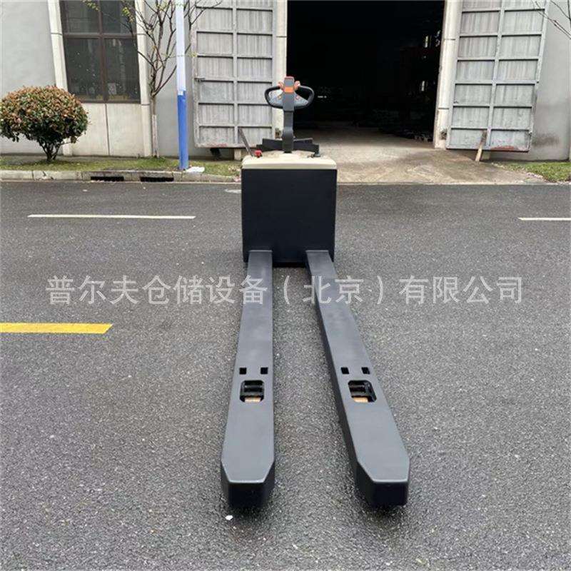 加长型电动托盘车液压搬运车电动叉车仓储车地牛2吨装卸堆高车