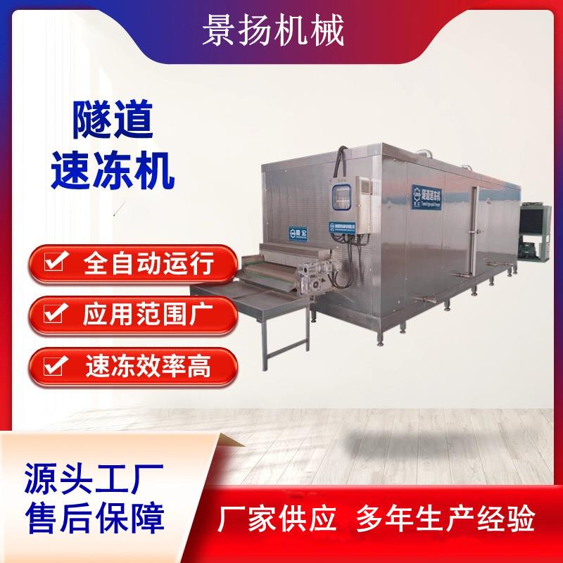 全自动隧道式速冻机 沙棘果速冻流水线,果蔬单冻机
