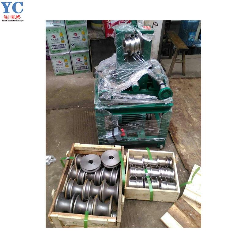 钢管滚圆机 圆管方管盘圆机 蔬菜大棚弯管机 6米钢管弯弧机盘圆机