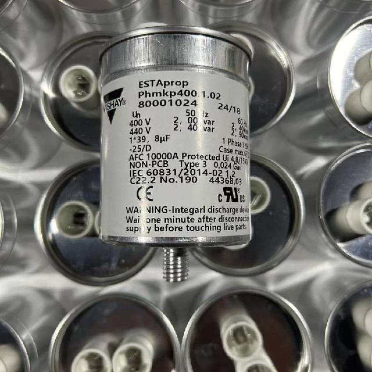 VISHAY薄膜电容器 1400V 0.1uF 35x55 KMKP 1400-0.10IAX电力电容