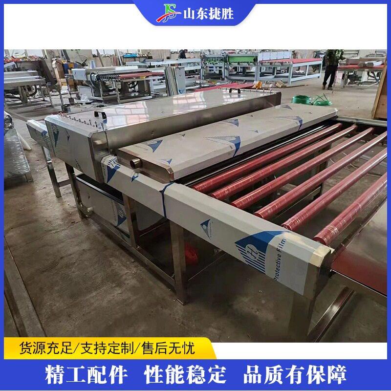 洗业用玻璃PPR清洗机机花辊式自动洗玻璃卧式玻璃工清洁涤设备