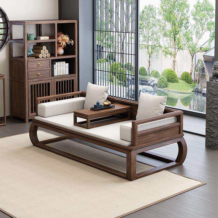 新中式乌金木小户型罗汉床椅子组合家用冬夏两用型实木沙发床躺椅,电子元器件市场,其它元器件,淘宝优惠券,粉丝福利购,淘宝优惠卷