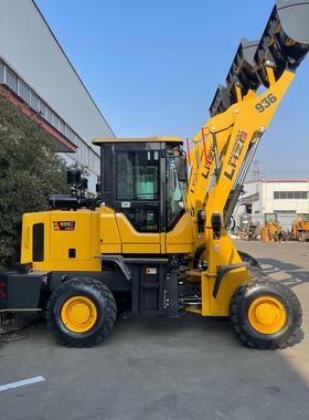 轮式装载机生产工厂小型工程建筑农用铲车机械出口东南亚Loader