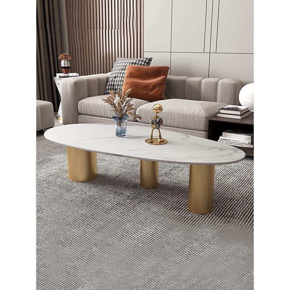 轻奢茶几现代客厅高档创意简约设计师异形北欧不规则意式大茶几