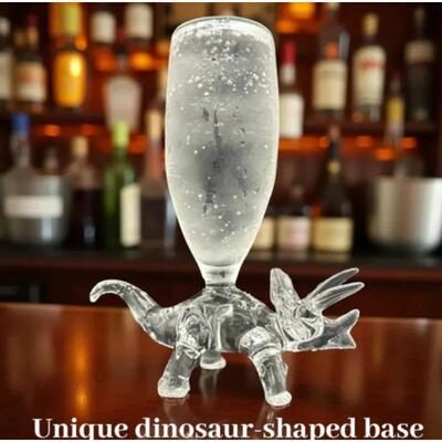 跨境新品Dinosaur Champagne Glass 恐龙香槟杯