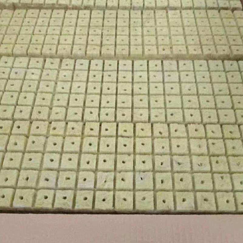 厂家直供智慧农业岩棉基质、育苗块、立体绿化岩棉基质