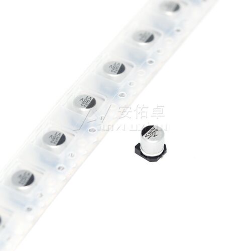 贴片铝电解电容器 SMD 22UF 16V 25V 35V 50V 63V 100V 5*5.4MM