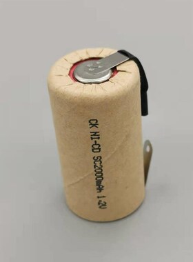 镍镉Ni-Cd SC1200 1300 1500 2000mAh1.2V电池吸尘器手电钻充电钻