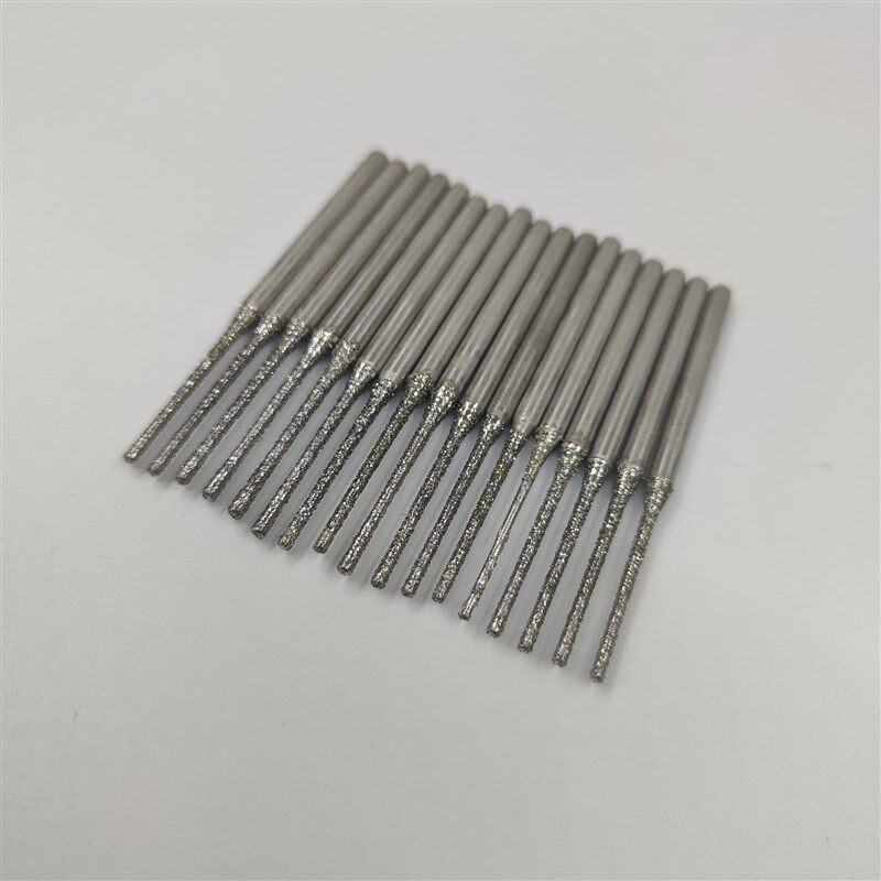 玉石加长打孔针打眼磨针松石牙机金刚砂打孔A针玉雕工具钻头钻孔