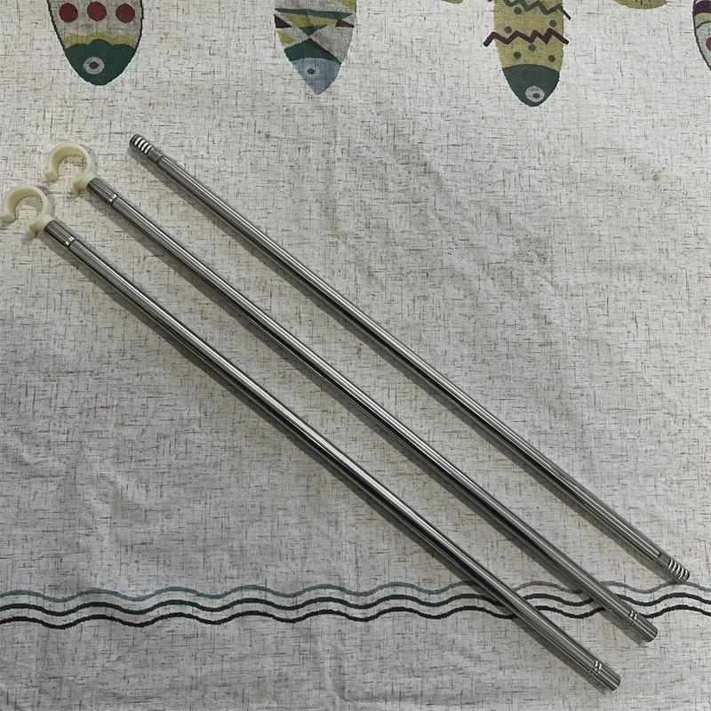 U型伸缩蚊帐管子单根单买w横杆弧形管蚊帐床头U型管弯管L型