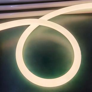 360度发光LED灯带 LED柔性霓虹灯带 低压12V灯带 无光斑LED灯条
