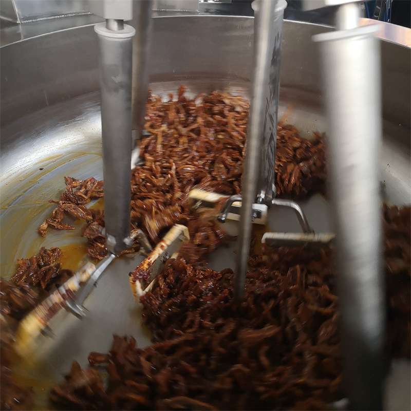 山东隆泽商用炒菜机器 净菜预制菜大型炒菜机 厨房炒菜锅