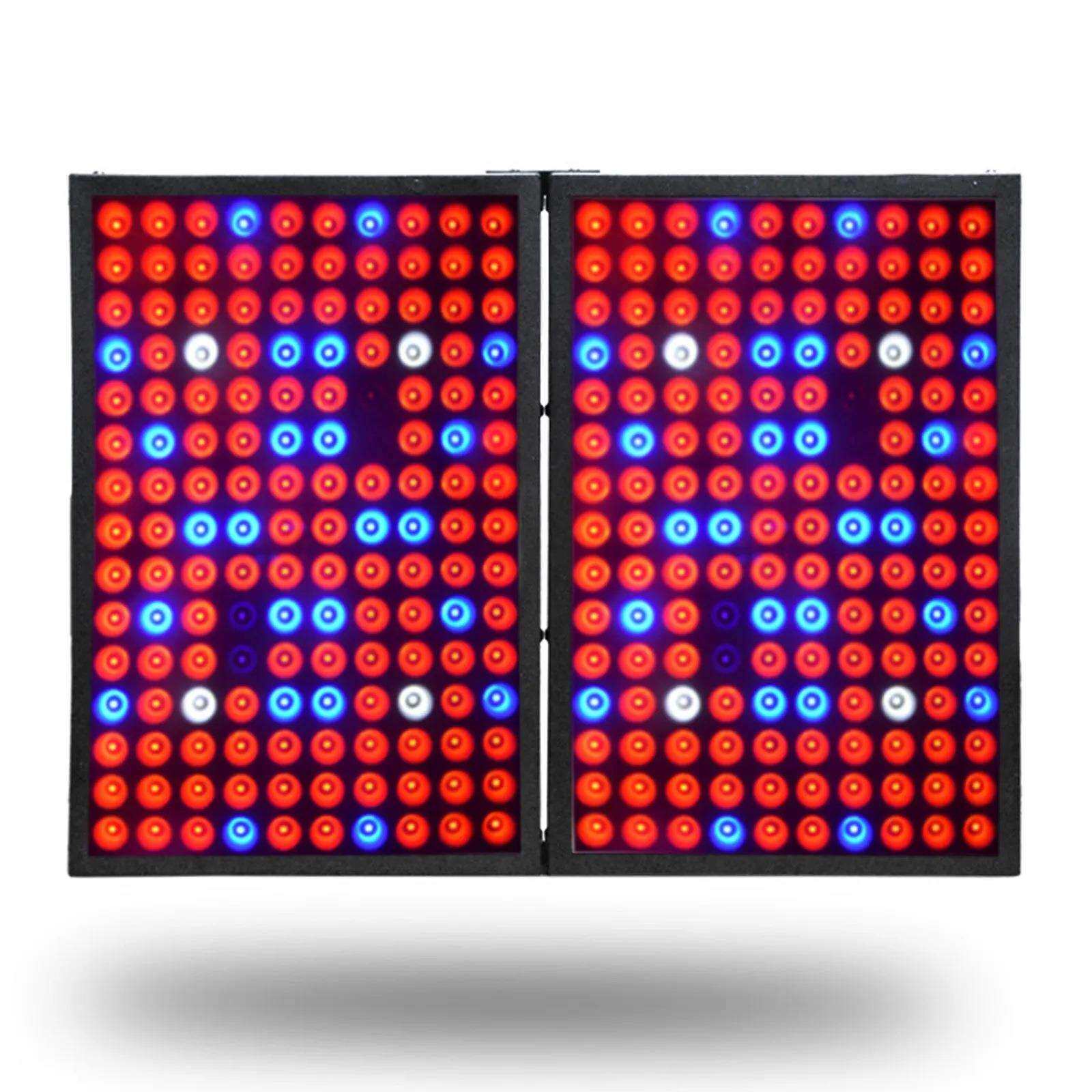 UV IR 全光谱黑色面板灯1200W LED生长植物灯温室园艺水培植物花