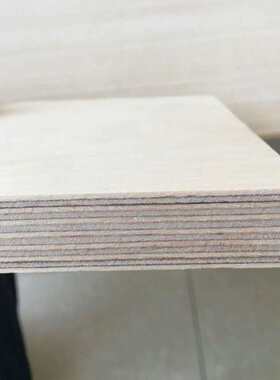 杨木芯桦木板生态板漂白面多层胶合板实木家具工艺品木板