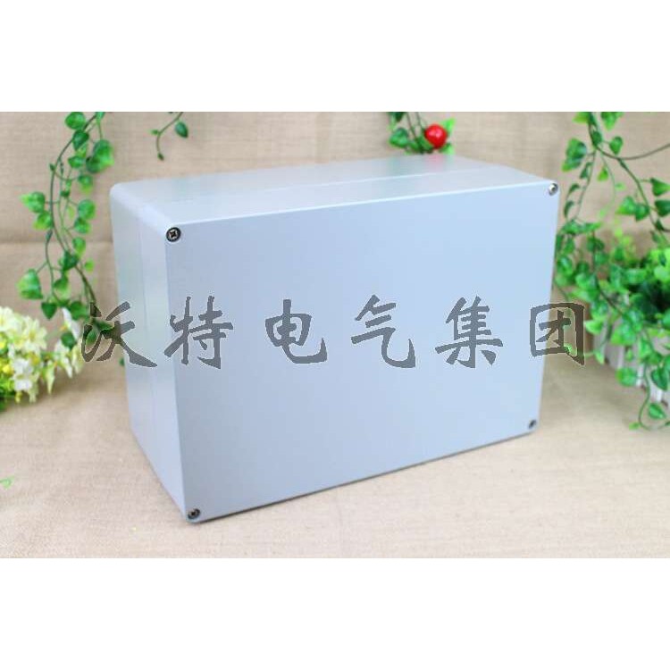 沃特340*235*160铝防水盒端子盒仪表工控铸铝盒FA73金属接线盒